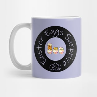 Funny Easter Eggs Surprise Kitty Cat Mug